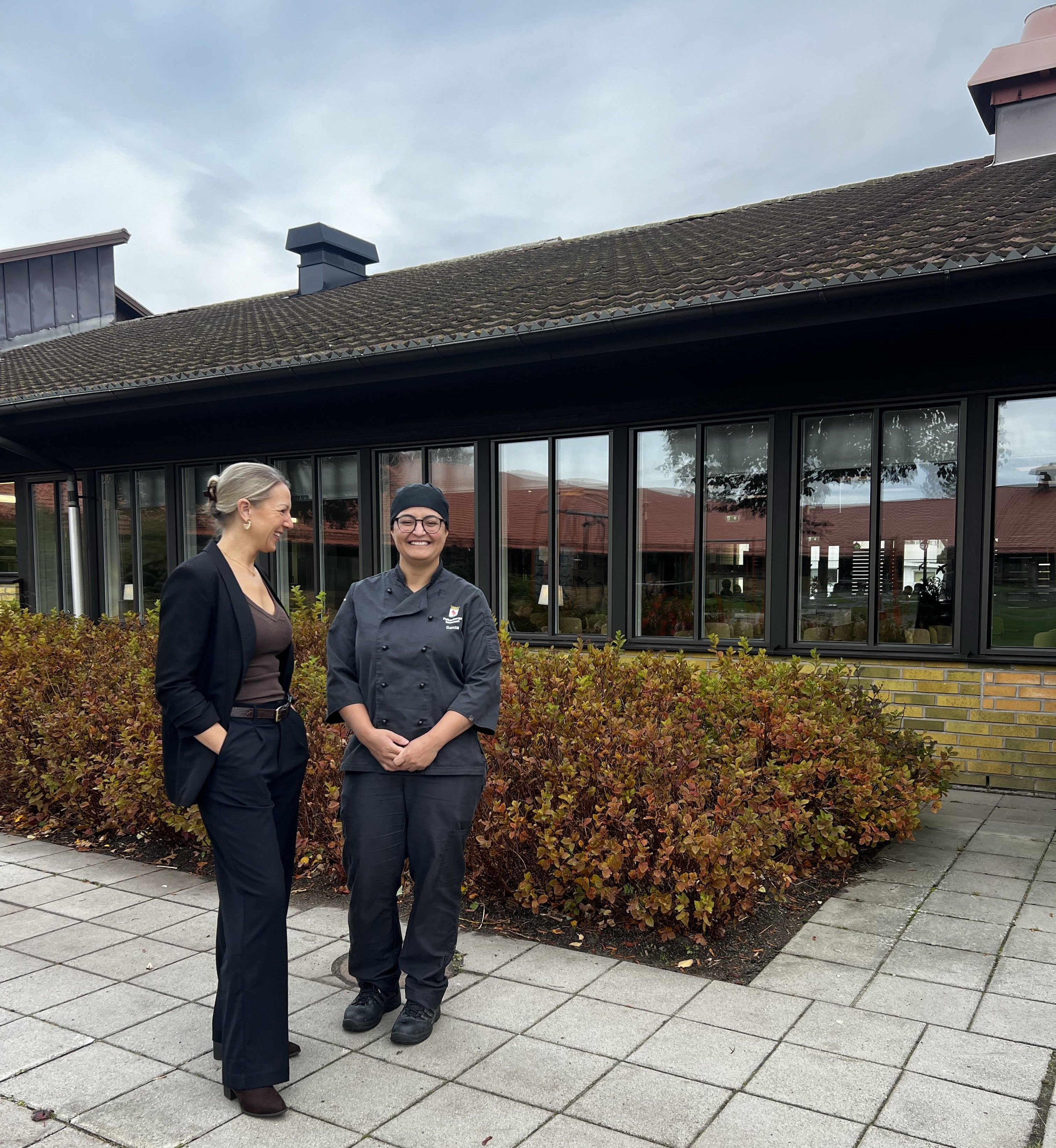 foto på Jenny Lenhov och Kocken Selda Sahin