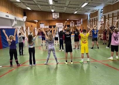 Elever i årskurs 3 kan ta del av dans som en del av kulturgarantin.