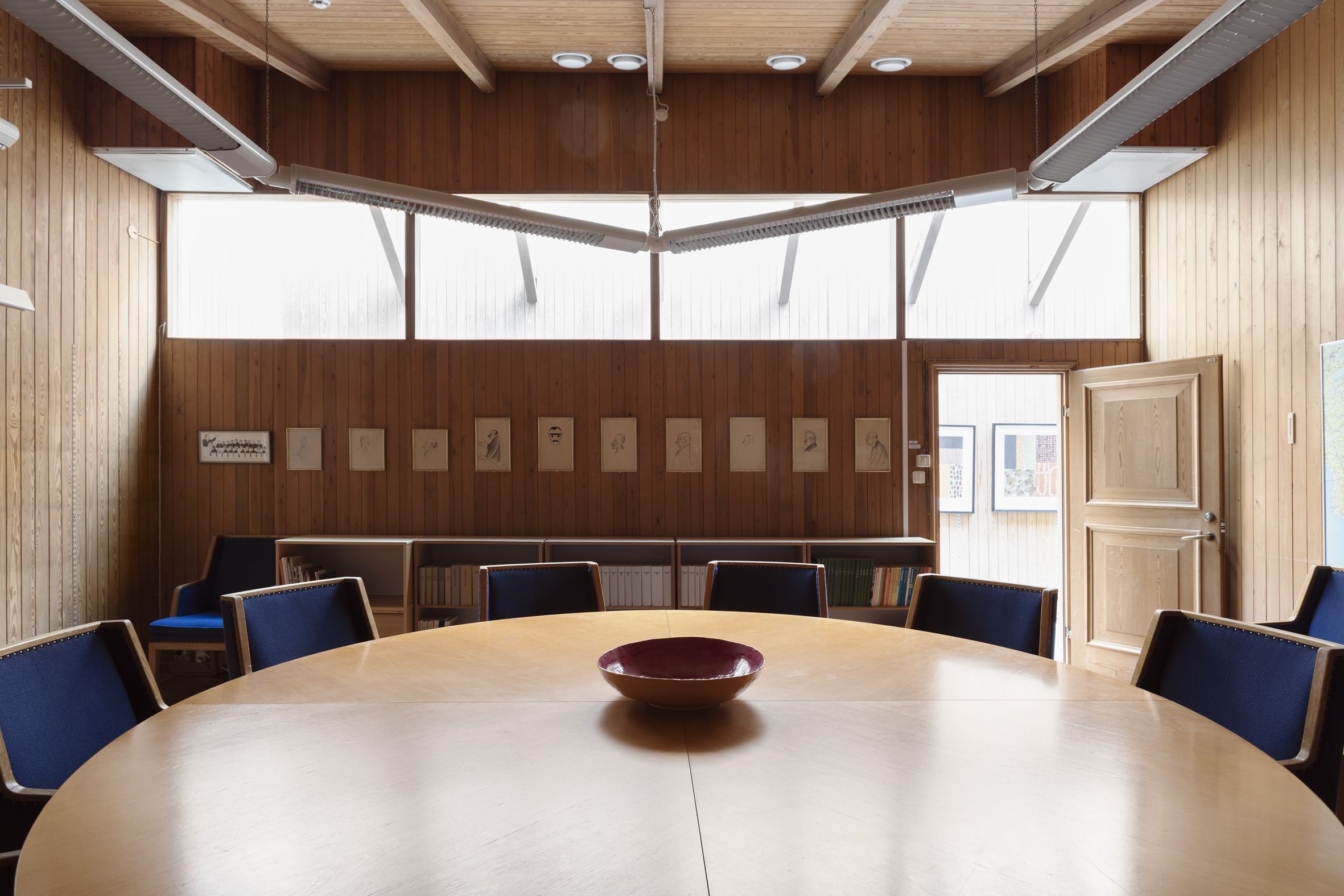 BIld från ett konferensrum.