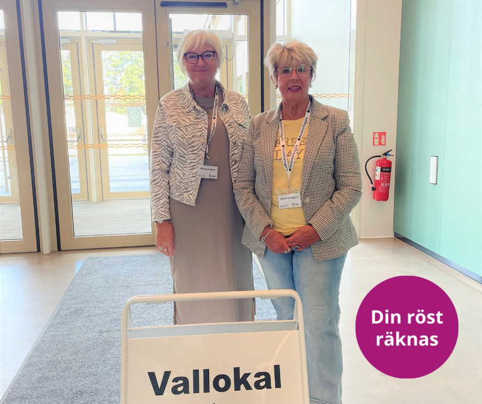 Bild på Agneta och Eva