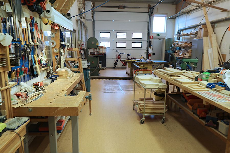 Snickarverkstad.
