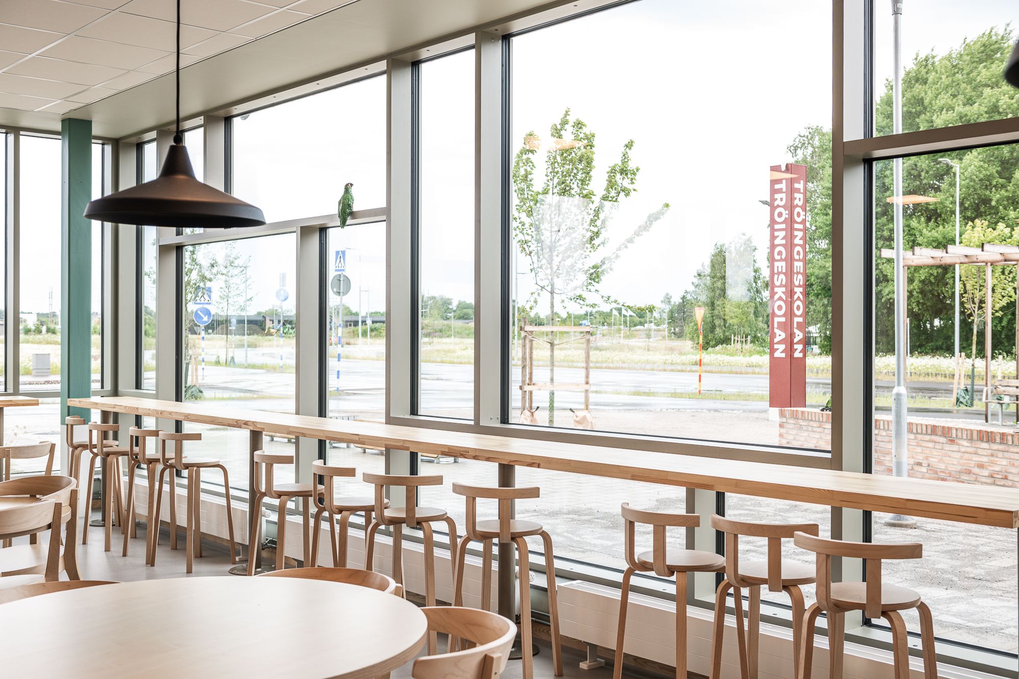 Tröingeskolan interiör