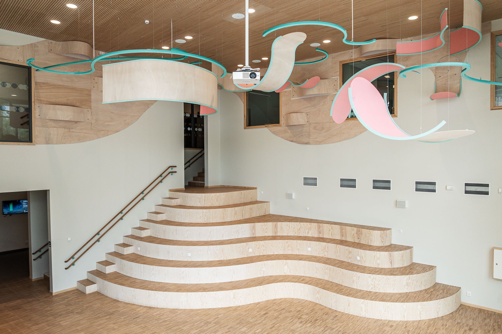 Tröingeskolan interiör